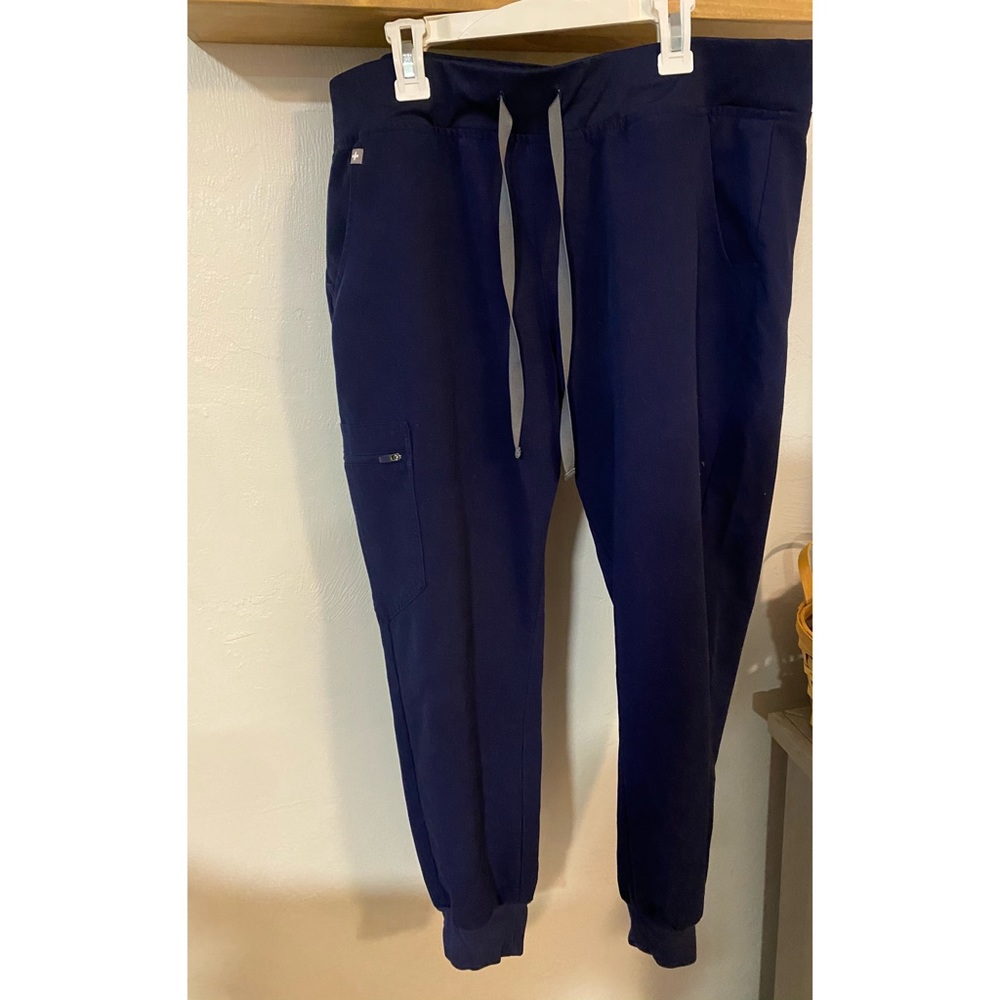 FIGS Navy Petite scrub pant jogger XL